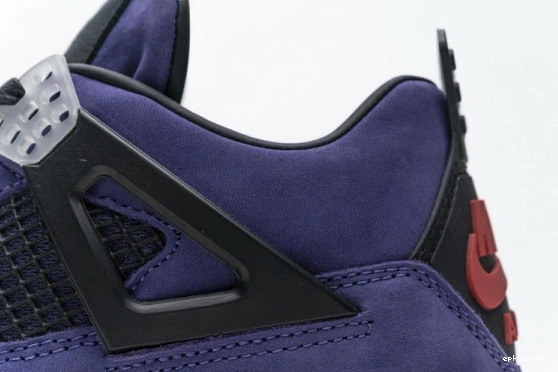 Cheap EP AJ4-766302 AJ4-766302 Travis Scott Purple Retro Air x Jordan 4 1229